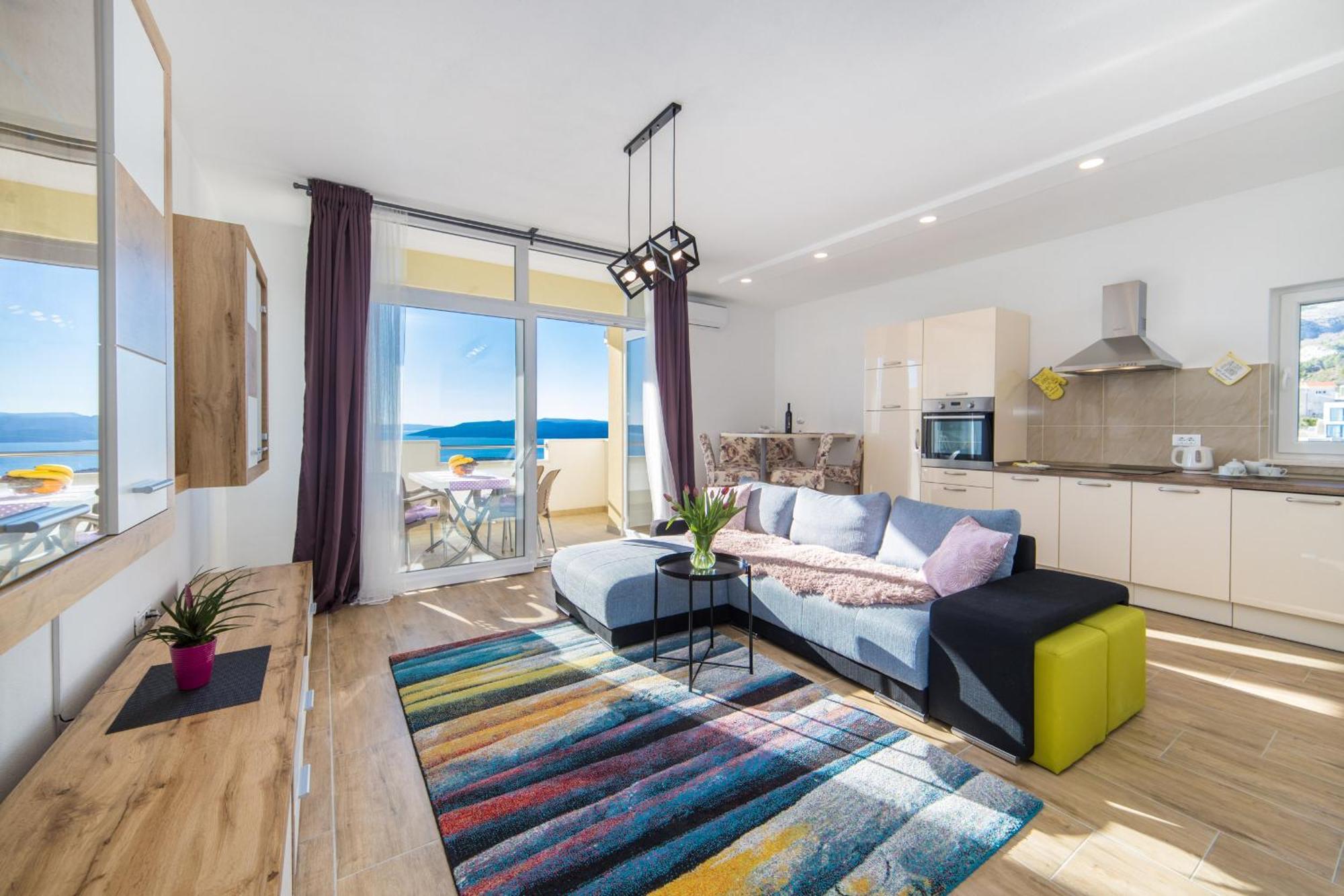 Apartment Biokovo ماكارسكا المظهر الخارجي الصورة